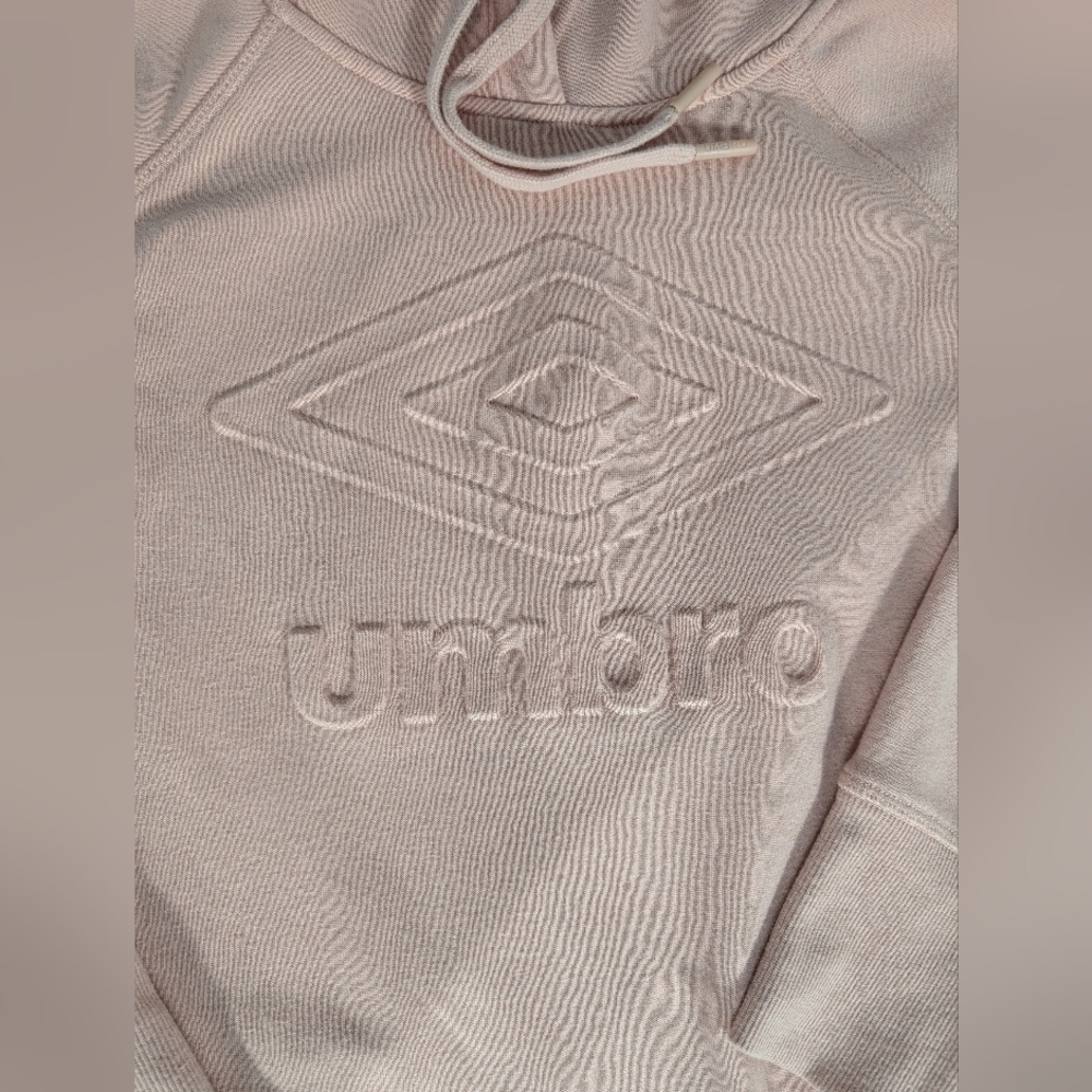 Women's Umbro Blush Pink Women's Pull Over Hoodie Size Xl View 4